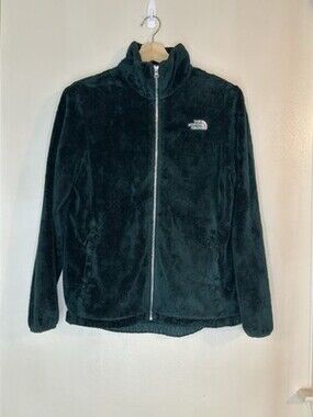 The North Face Women's Osito Fleece Coat Jacket Ponderosa Green Size Large